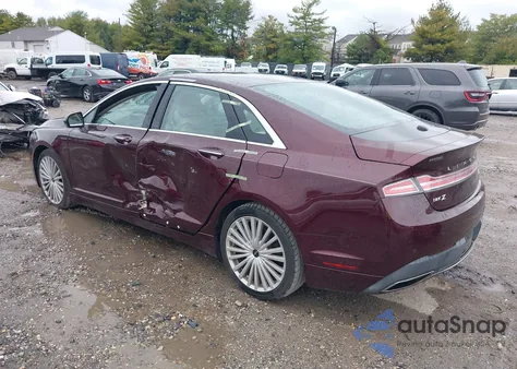 2017 Lincoln Mkz Reserve from USA, damaged, VIN 3LN6L5F96HR600680